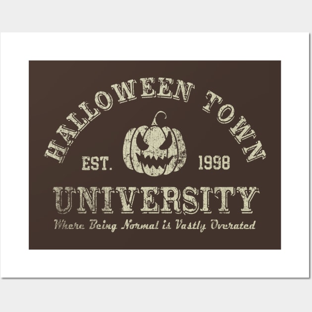 Halloween Town est 1998 vintage Art Wall Art by DESIPRAMUKA